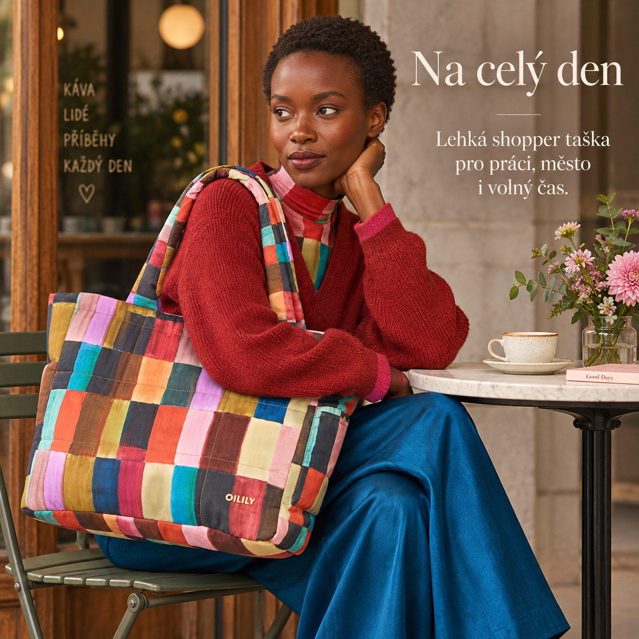 shopper čtverec na celý den